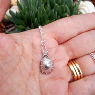 Limpet pendant necklace