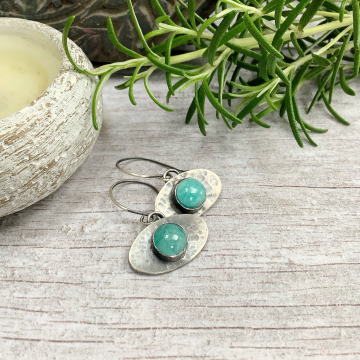 Amazonite earrings